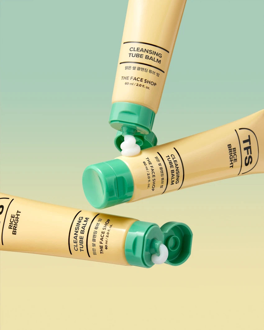 The Face Shop Rice Bright Cleansing Tube Balm - Miroi Store