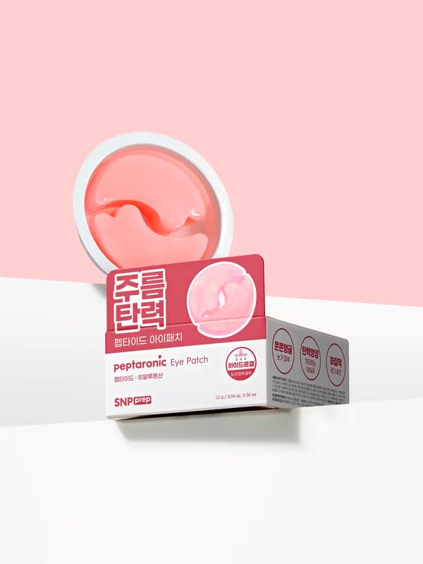 SNP Prep Peptaronic Eye Patch — Parches Hidrogel de Péptidos & Ácido Hialurónico - Miroi Store