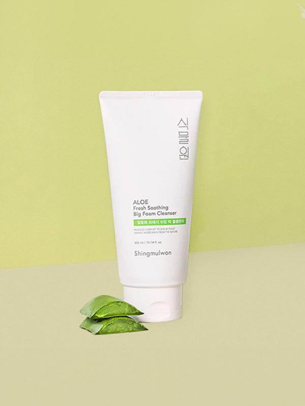 Shingmulwon ALOE Fresh Soothing Big Foam Cleanser - Miroi Store