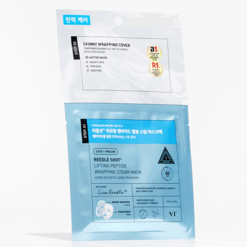 VT Cica x Hyalon Reedle Shot Lifting Peptide Wrapping Steam Mask - Miroi Store