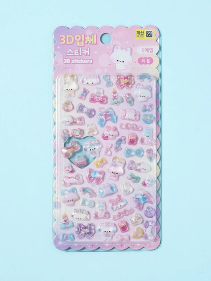 Stickers 3D Ribbon