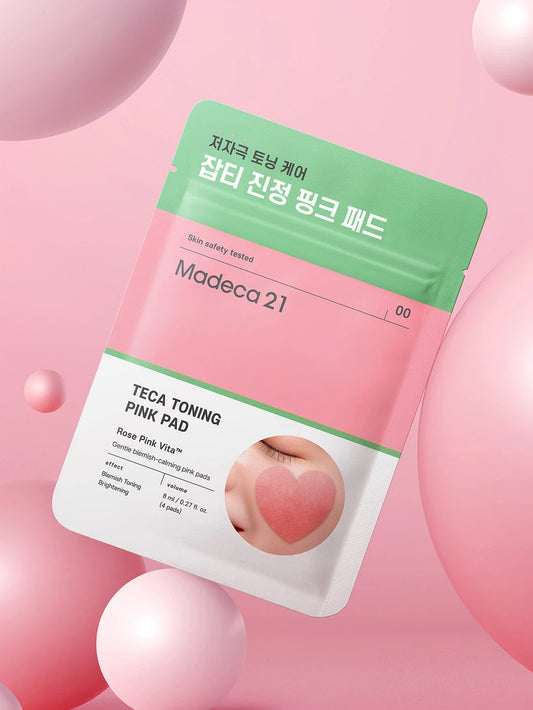 Madeca21 Pads Tonificantes Teca Toning Pink