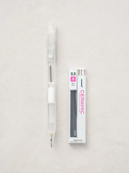 Monami Clicky Set de Portaminas 0.5 mm con 27 Minas