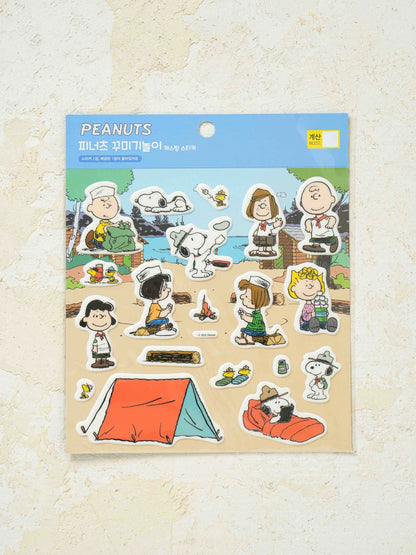 Peanuts Stickers Decorativos con Relieve