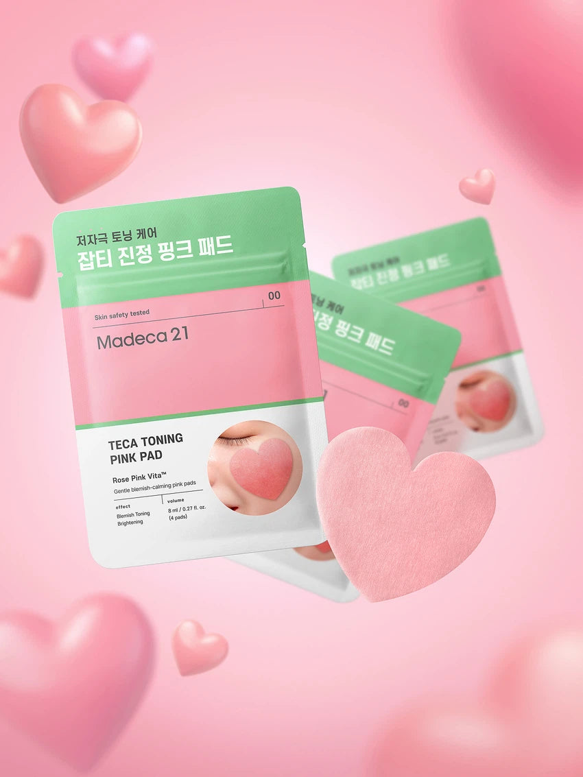 Madeca21 Pads Tonificantes Teca Toning Pink