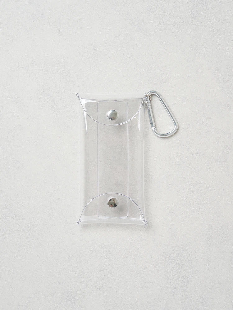 Porta Photocard Transparente con Gancho