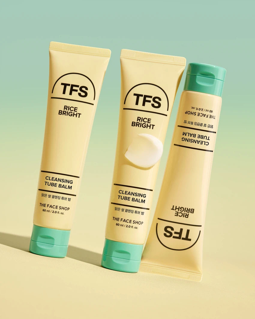 The Face Shop Rice Bright Cleansing Tube Balm - Miroi Store