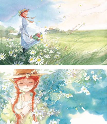 Anne of Green Gables Ilustrado en Coreano