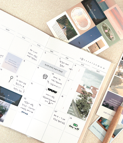 Planner Anual con Stickers