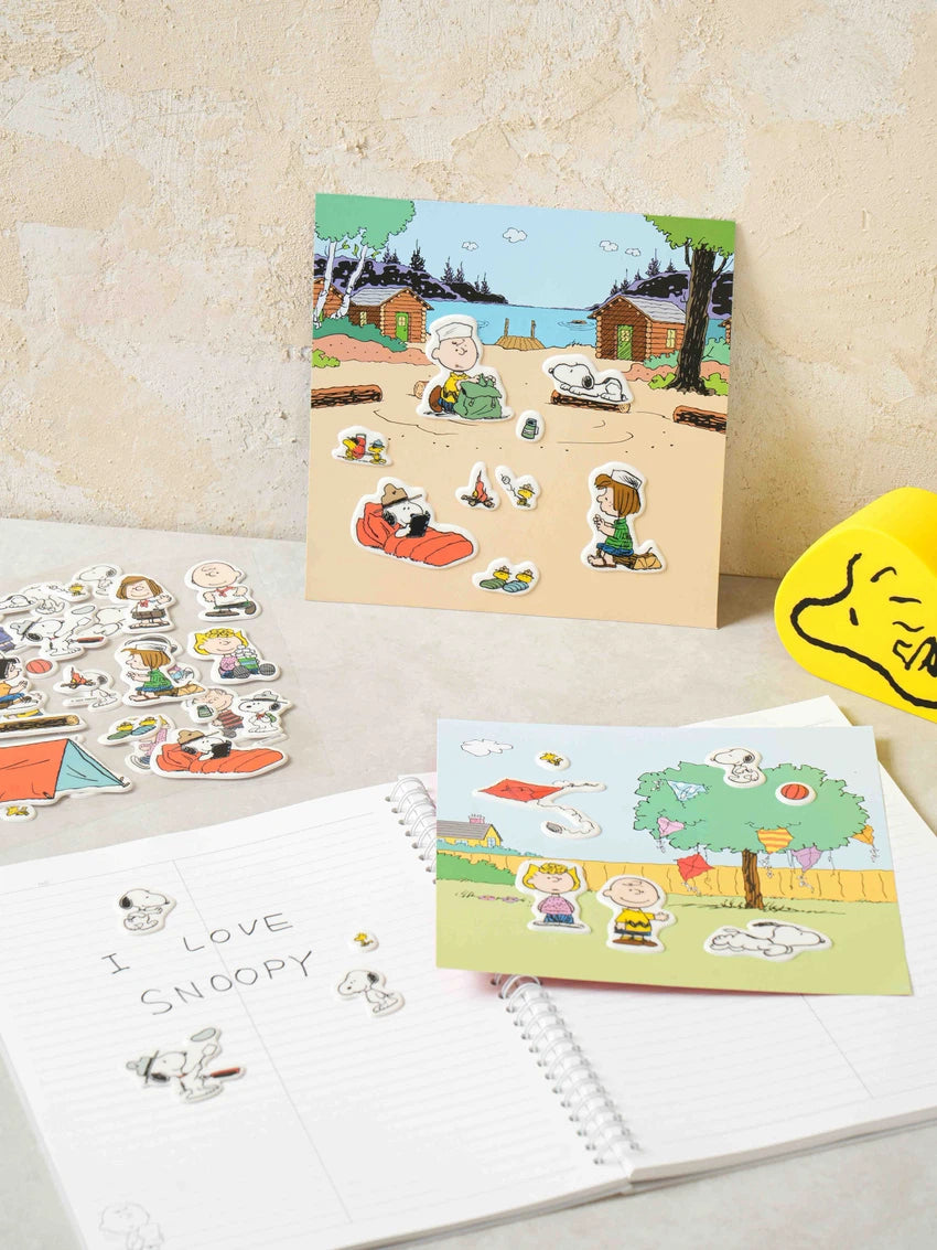 Peanuts Stickers Decorativos con Relieve