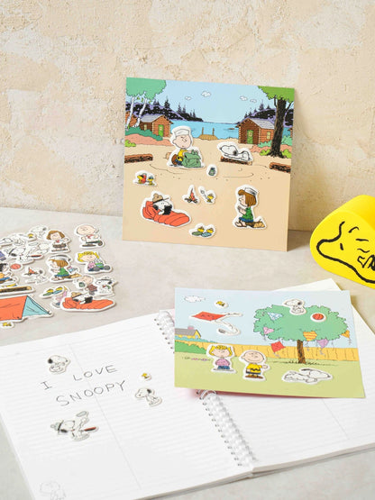 Peanuts Stickers Decorativos con Relieve