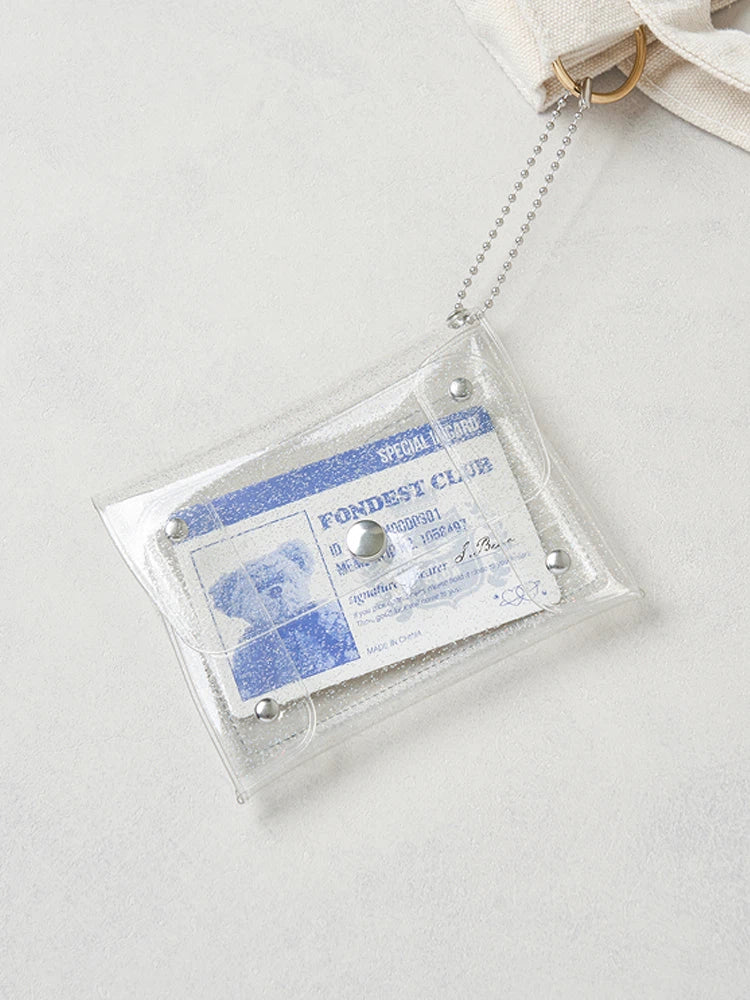 Chain Glitter Photocard Case - Miroi Store