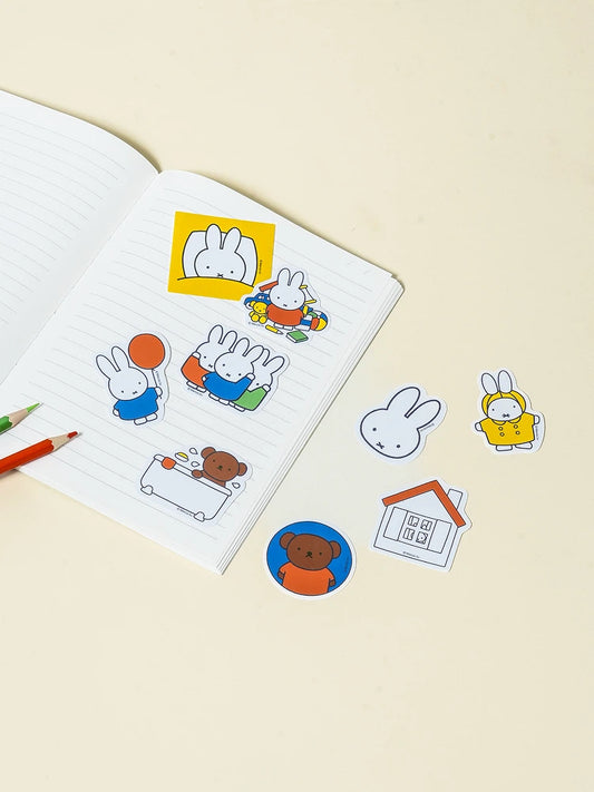 Miffy Stickers Troquelados Vivid (20 Piezas) - Miroi Store