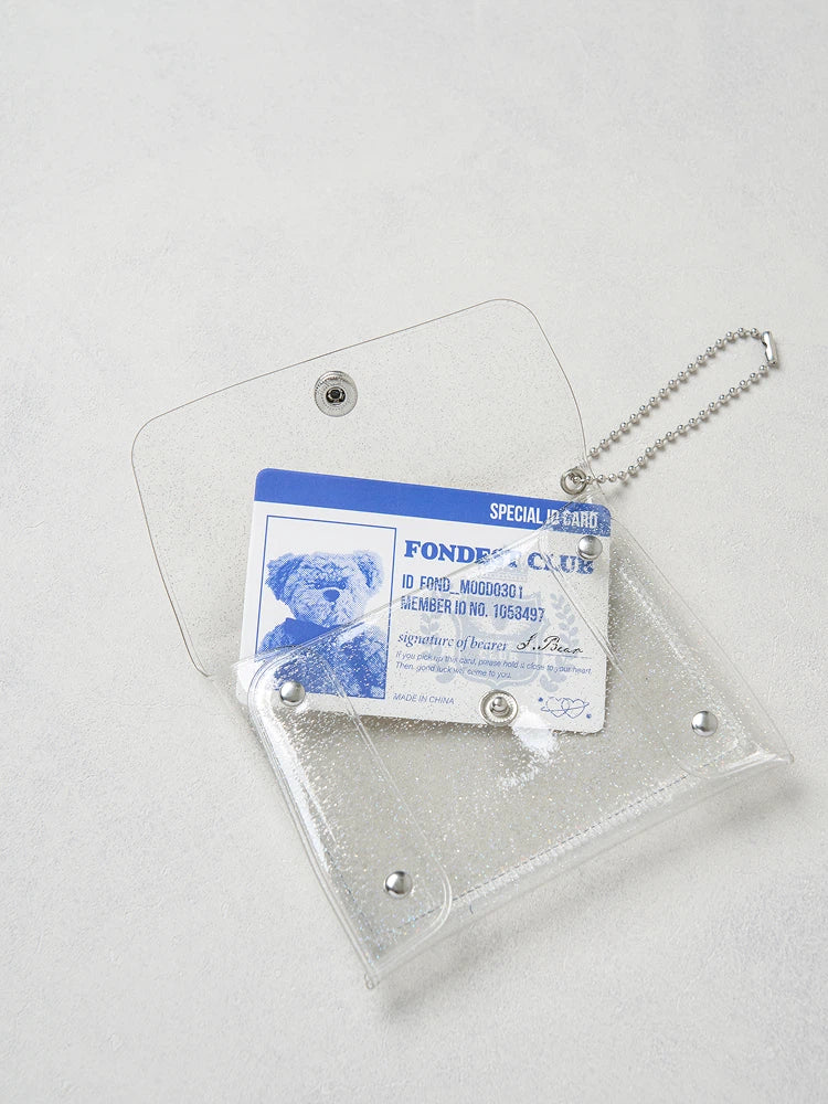 Chain Glitter Photocard Case - Miroi Store