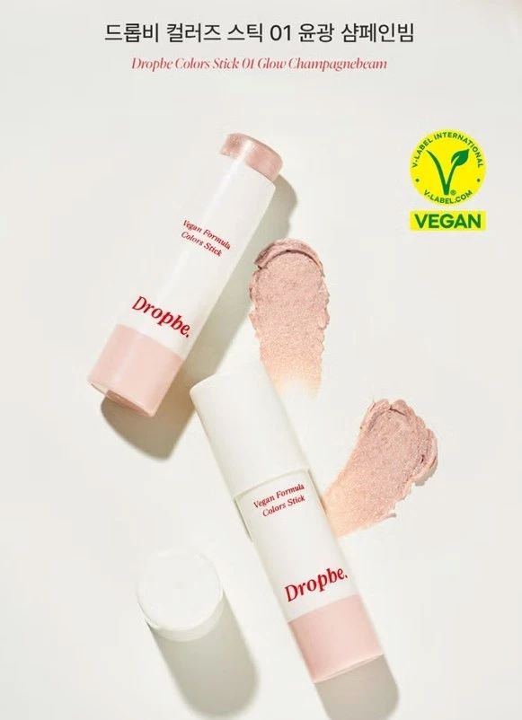 Dropbe Glow Vegan Formula Colors Stick - Champagne Beam - Miroi Store