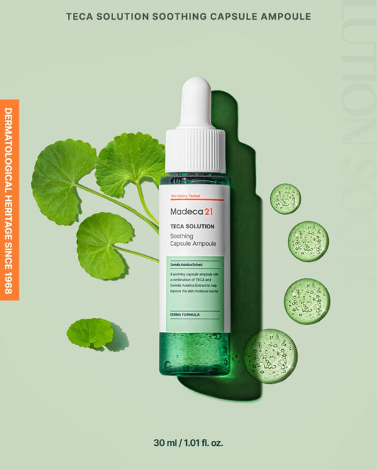 Madeca21 Teca Solution Soothing Capsule Ampoule - Miroi Store