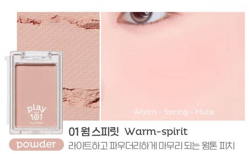 Play 101 by ETUDE Blusher - Miroi Store