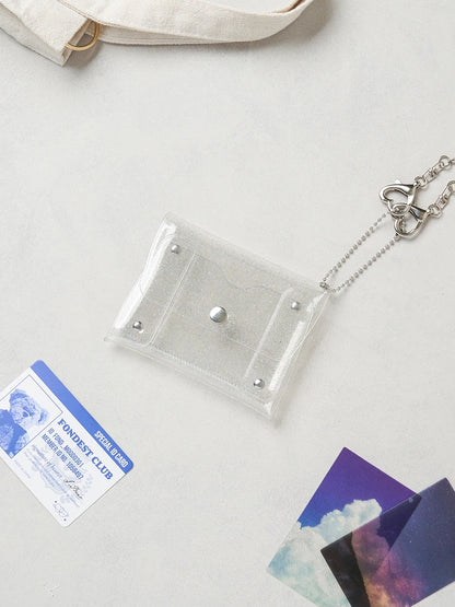 Chain Glitter Photocard Case - Miroi Store