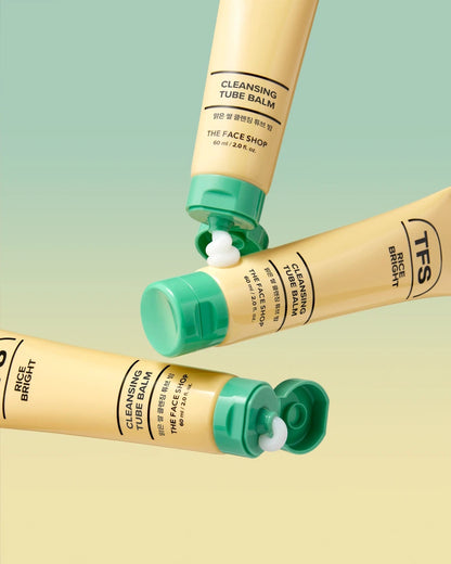 The Face Shop Rice Bright Cleansing Tube Balm - Miroi Store