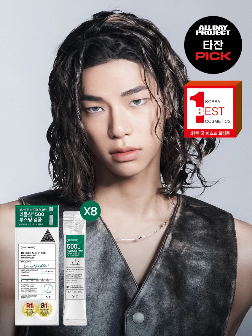 VT Cica X Hyalon Reedle Shot 500 - Facial Boosting - Miroi Store