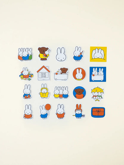 Miffy Stickers Troquelados Vivid (20 Piezas)