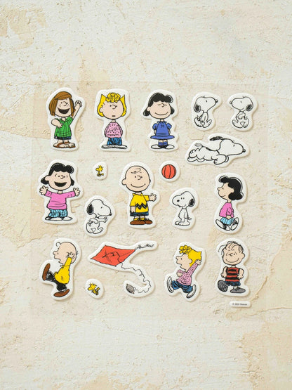 Peanuts Stickers Decorativos con Relieve