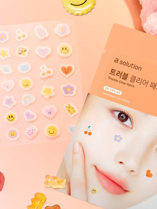 a.solution Trouble Clear Patch — Parches Hidrocoloides para Imperfecciones (26 uds.)