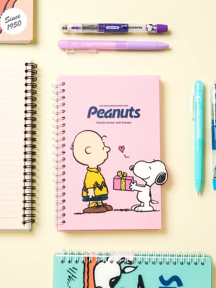 Peanuts – Libreta Vintage Charlie Brown y Snoopy - Miroi Store