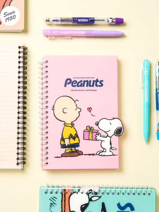 Peanuts – Libreta Vintage Charlie Brown y Snoopy - Miroi Store