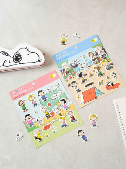 Peanuts Stickers Decorativos con Relieve