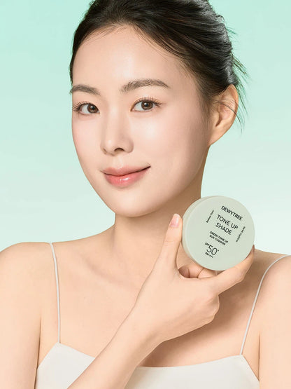 Dewytree Green Tone Up Shade Sun Cushion - SPF 50+