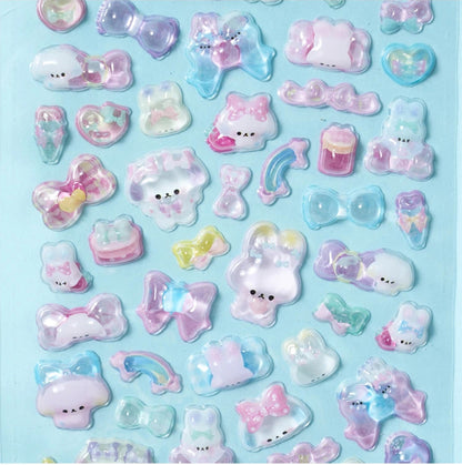 Stickers 3D Ribbon