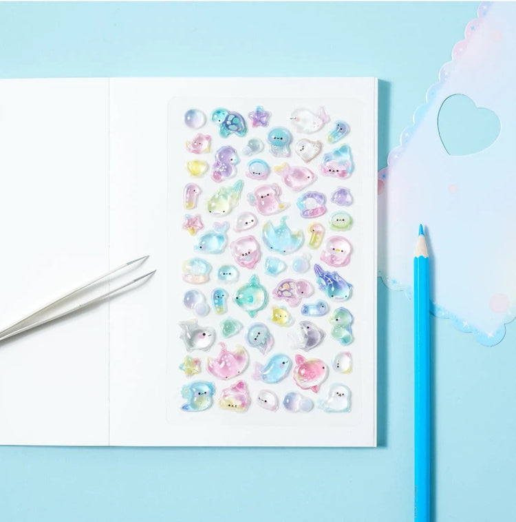 Stickers 3D Mar