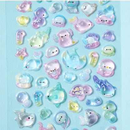 Stickers 3D Mar