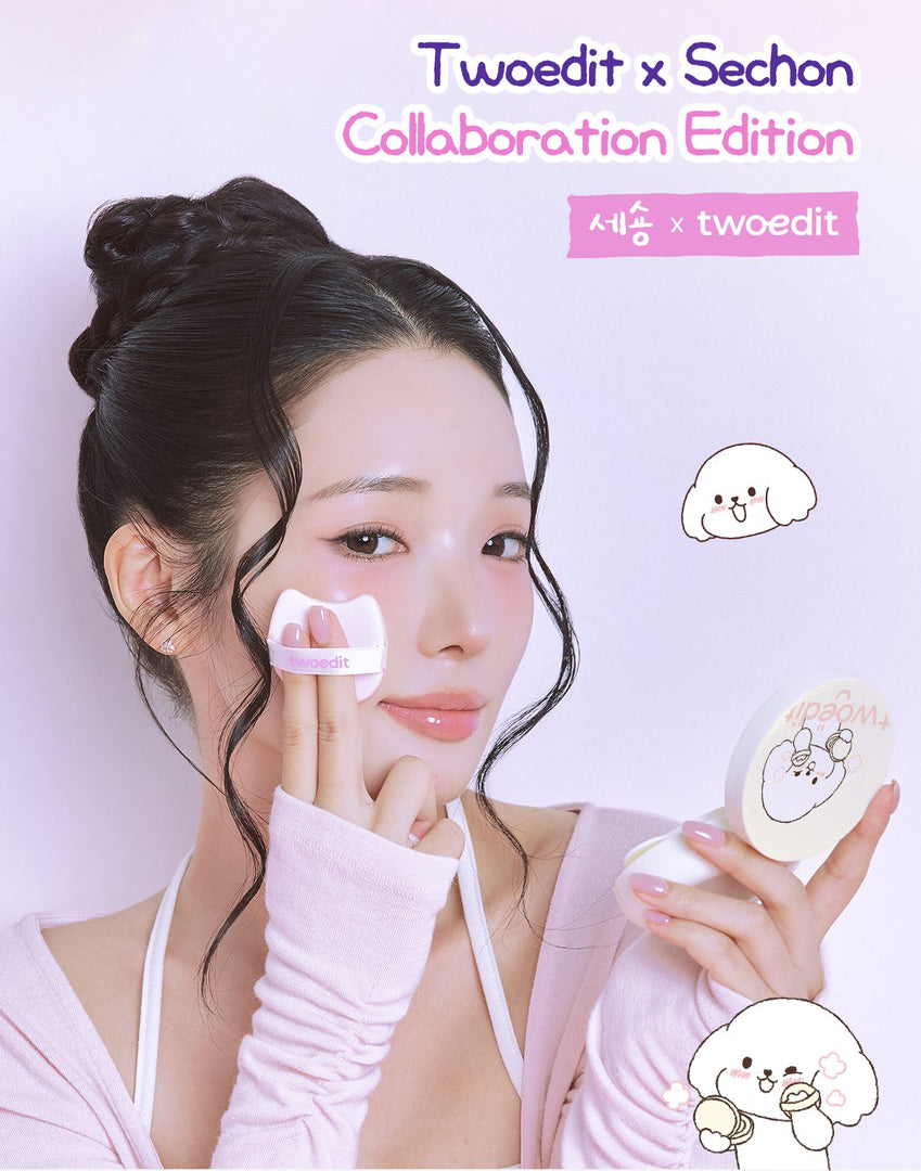 Twoedit Base en Cushion Banzil Cover Cushion SPF50+ PA+++