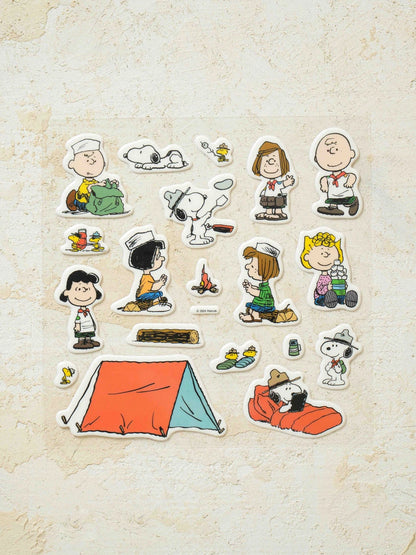 Peanuts Stickers Decorativos con Relieve