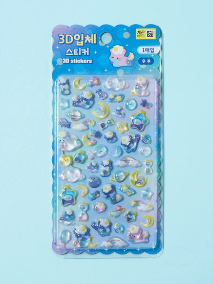 Stickers 3D Espacio