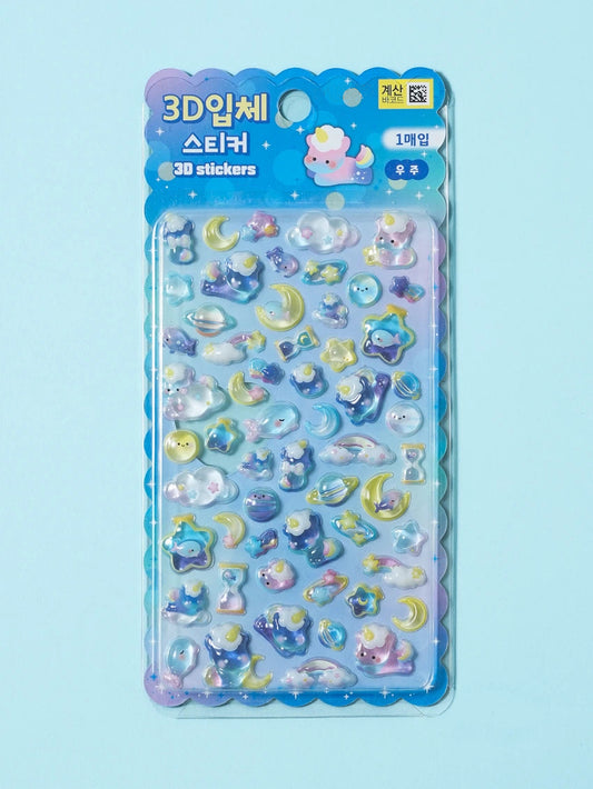 Stickers 3D Espacio - Miroi Store