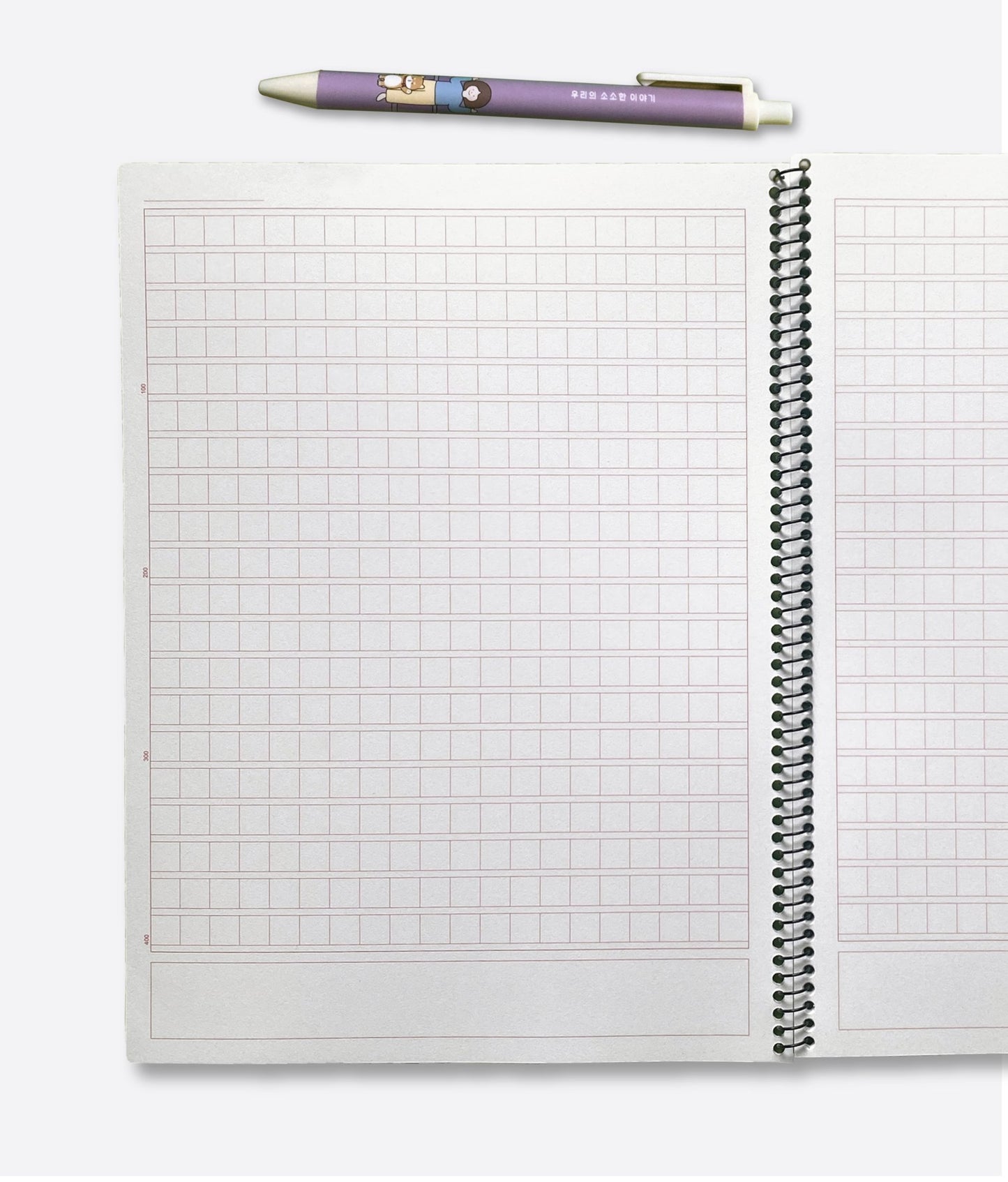 Libreta para escritura coreana - 원고지 노트 - Miroi Store