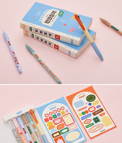 My daily journal - Plumones,marcatextos y pluma - Miroi Store