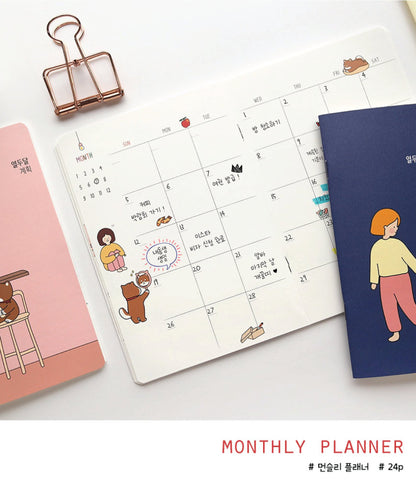 Planner Mensual - Pinkfoot - Miroi Store