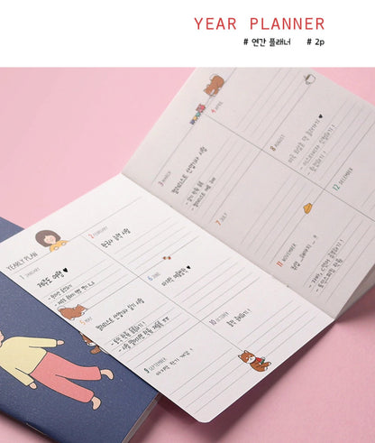 Planner Mensual - Pinkfoot - Miroi Store