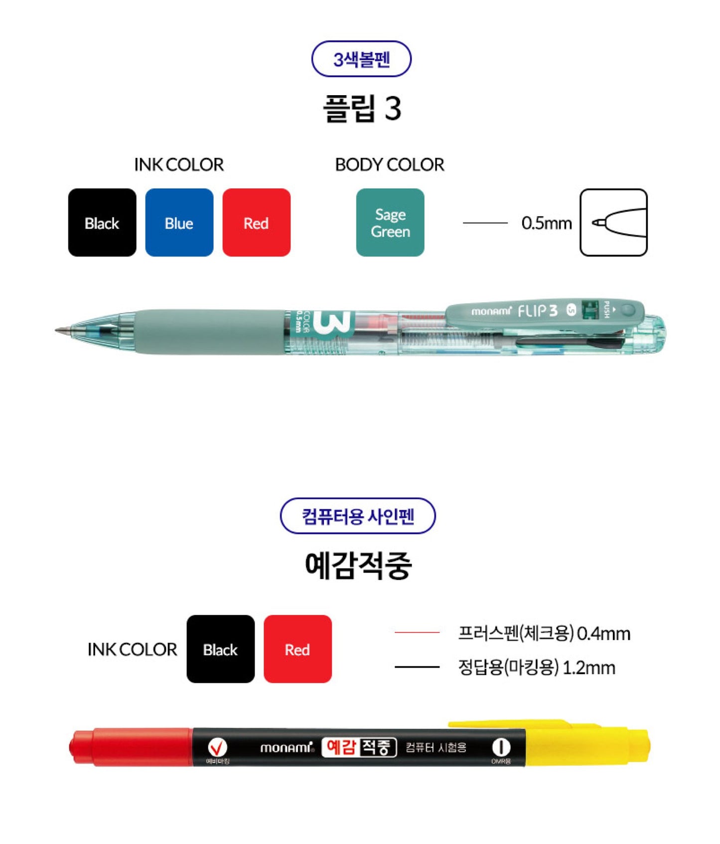 Set Básico de estudio - Monami - Miroi Store